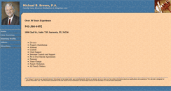 Desktop Screenshot of michaelbrownatty.com